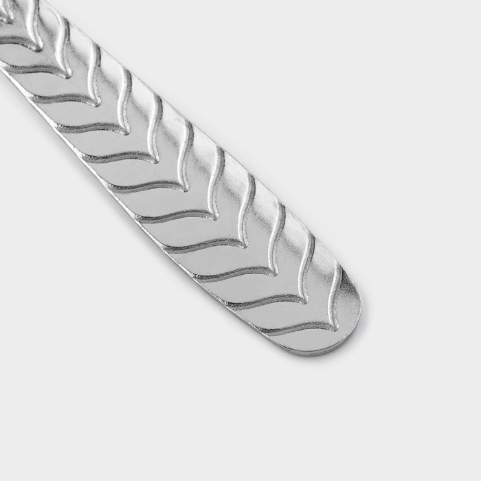 Набор вилок столовых из нержавеющей стали Доляна &laquo;Колосок&raquo;, h=19 см, 6 шт, цвет серебряный