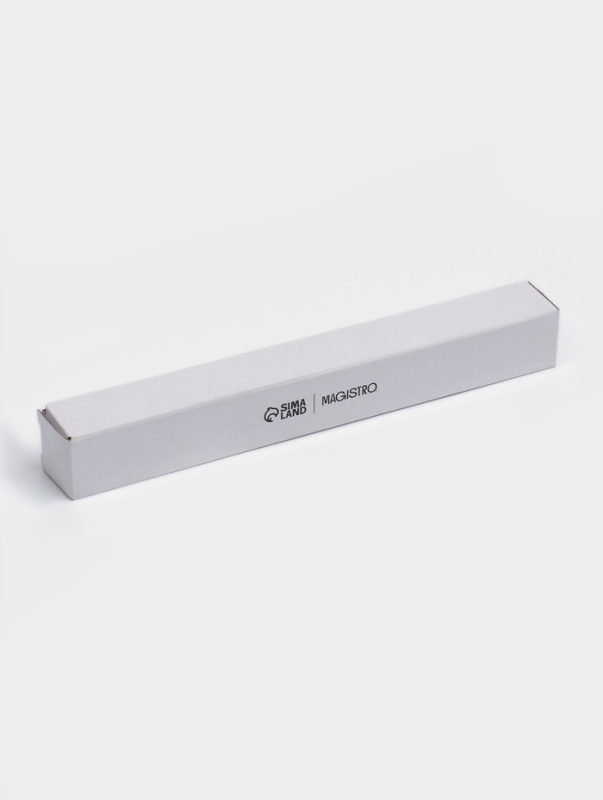 Набор ножей столовых Magistro Flow 23,5 см 6 шт, цвет серебряный