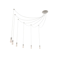 Светильник "Паук" 6x40Вт E27 белый BayerLux