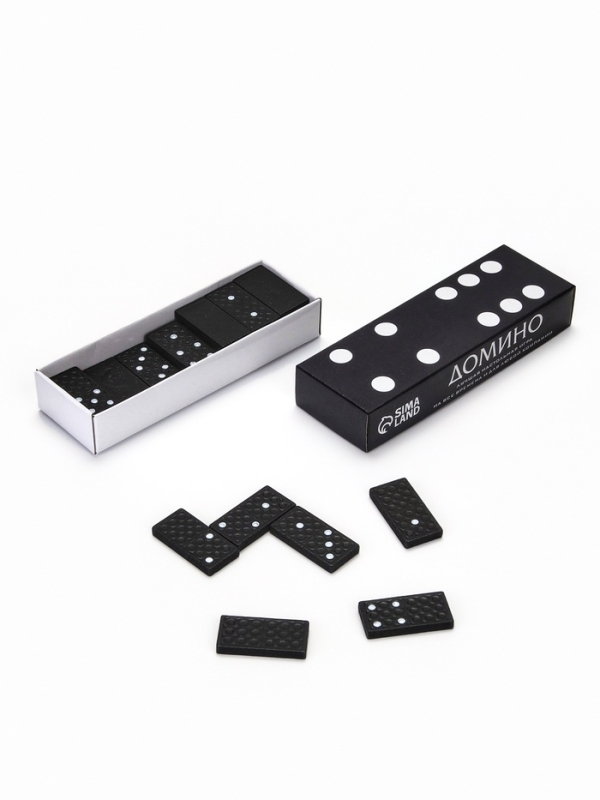 Набор подарочный 3 в 1: Набор подарочный 3 в 1: "Игроку" 2 рюмки по 30 мл, домино
