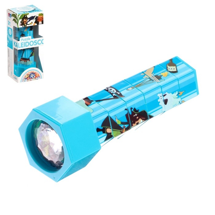 Калейдоскоп &laquo;Пазл&raquo;, цвет синий