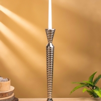 Подсвечник "Лайт" 13х13х46,5 см, алюминий Подсвечник "Лайт" 13х13х46,5 см, алюминий