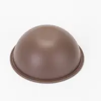 Миска для животных Дубль Мини  0,2 л , Soft-touch,каппучино