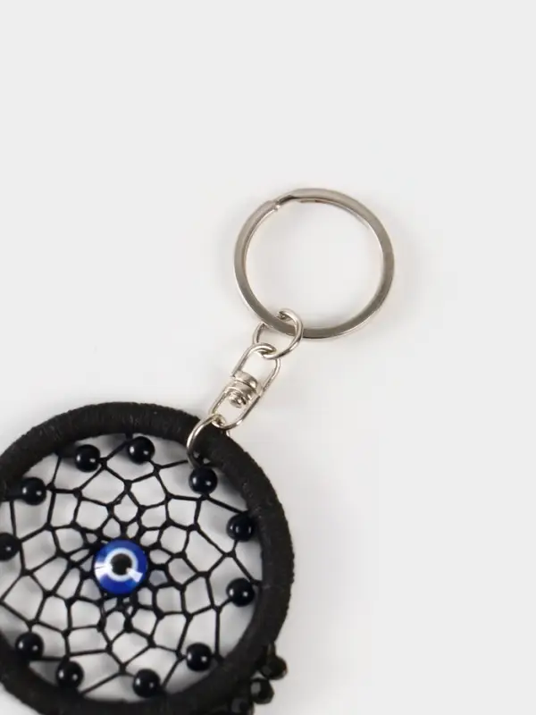 Брелок "Ловец снов" 17 см, цв. чёрный