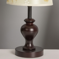 Лампа настольная BayerLux ЭКО "Сол" 1х40Вт Е27 венге 20х20х45см