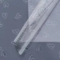 Пленка листах глянцевая 58&times;58 см, белый 50 микрон