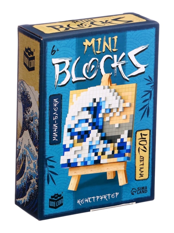 UNICON Конструктор "Mini Blocks", Волна
