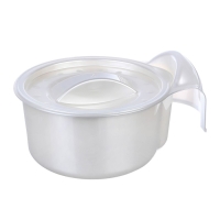 Горшок детский &laquo;Утенок&raquo; с крышкой, светло-розовый / белый 310х295х280мм