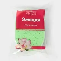 Губка для тела массажная &laquo;Эмоция&raquo;, 13&times;8,5&times;5 см см, МИКС