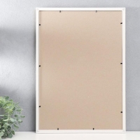 Фоторамка пластик 35х50 см, бежевый (пластиковый экран)