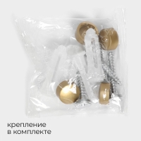 Полка настенная St&ouml;lz H&ouml;lzern Premiere, ореховое дерево, алюминий