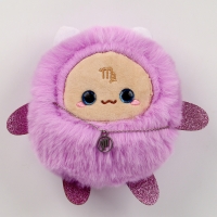 Мягкая игрушка &mdash; Зодиак &laquo;Создай своё украшение. Дева&raquo;, с кулоном