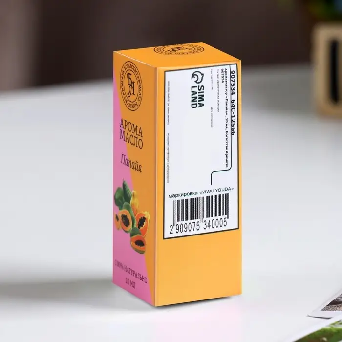 Эфирное масло &laquo;Папайя&raquo;, 10 мл, &laquo;Богатство Аромата&raquo;