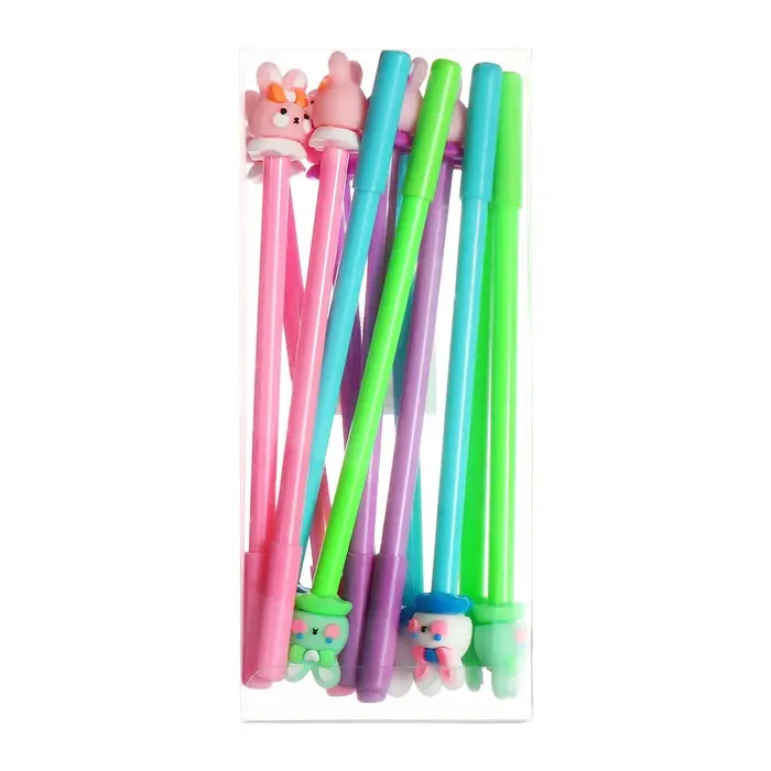 Ручка - прикол гелевая &laquo;Зайка&raquo; МИКС