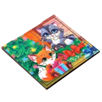 Деревянный пазл «Новый год! Весёлый праздник» Деревянный пазл «Новый год! Весёлый праздник»