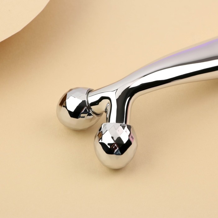 Массажер для лица роликовый, 3D &laquo;Ты дороже всех бриллиантов&raquo;, 16 х 8 см