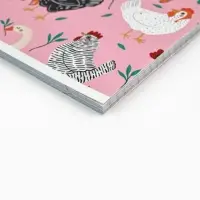 Тетрадь в клетку, 48 л., А5, на скрепке, блок №2 &laquo;Паттерн&raquo; МИКС