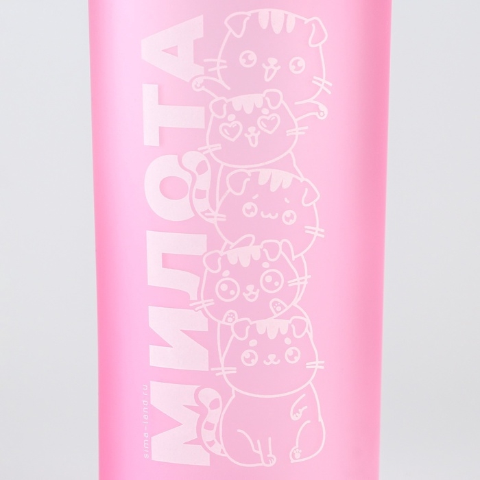 Набор поилка и силиконовая миска &laquo;&lrm;Котики&raquo;&lrm;