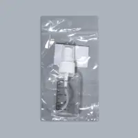 Бутылочка для хранения, с распылителем, со шкалой деления, 50 мл, белая, прозрачная