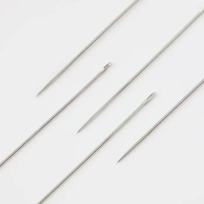 Иглы швейные, d=0.8 мм, 4.5 см, 10 шт.