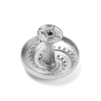 Ручка кнопка ТУНДРА РК018CP, цвет хром, 8 шт TMP