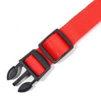 Ошейник с подсветкой размер М, ОШ 40-48 х 2,5 см, 3 режима свечения красный Ошейник с подсветкой размер М, ОШ 40-48 х 2,5 см, 3 режима свечения красный