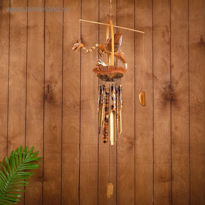 Музыка ветра "Дракоши" бамбук 40х15х100 см