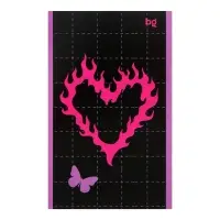 Блокнот А6, 24 листа в клетку на скрепке "Девочки", обложка мелованный картон, блок 60 г/м2, МИКС