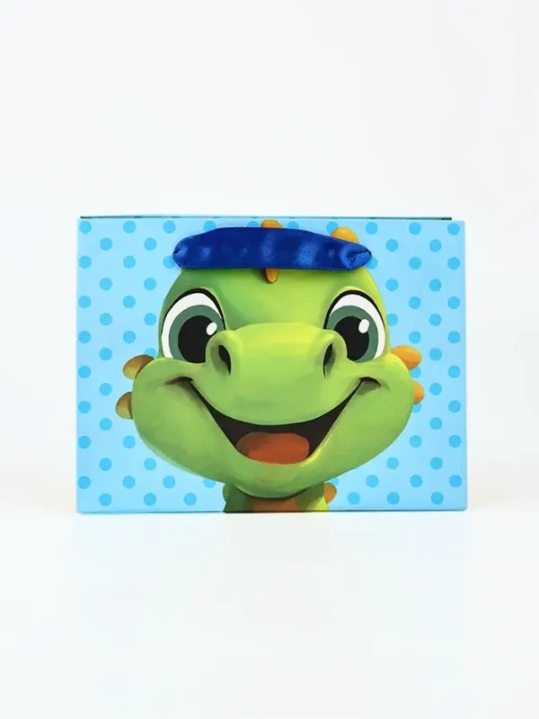 Пакет подарочный &laquo;Динозаврик&raquo;, 19.5 х 14.5 х 8.5 см