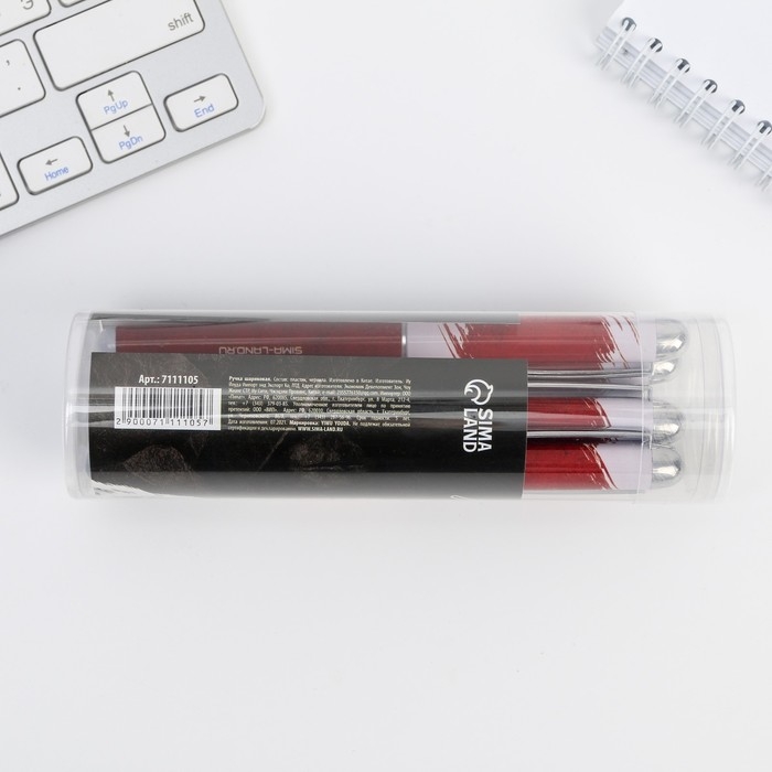 Ручка с колпачком &laquo;Крутой мужик&raquo; в тубусе, синяя паста, 1,0 мм