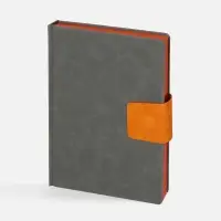 Ежедневник Grande Strap на заказ, датированный, серый