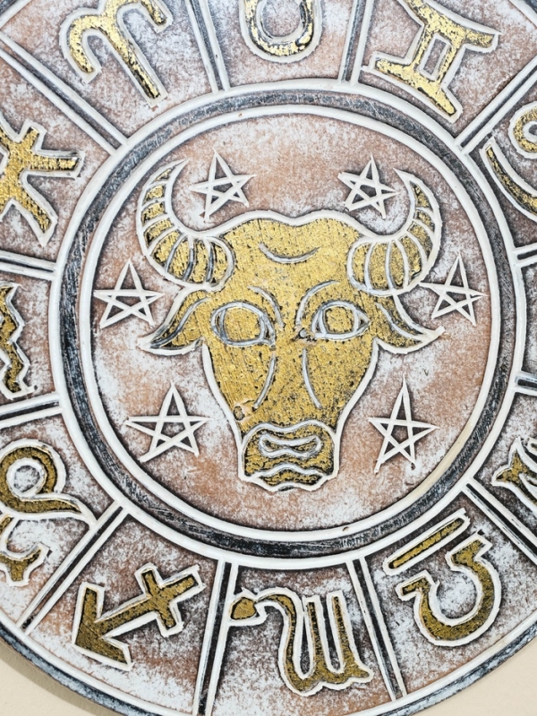 Панно резное МДФ Панно резное МДФ "Телец", 30х30х2 см