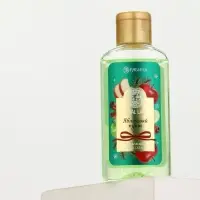 Гель для душа новогодний, аромат: яблочный пунш, 100 мл, Ural Lab