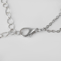 Бусы &laquo;Жемчужный мир&raquo; тонкие нити, цвет белый в серебре , длина 54см