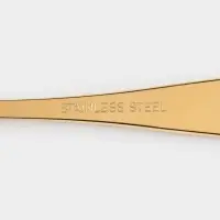 Набор ложек чайных 6 шт "Эмили" 13,2 см, цвет золото