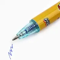 Ручка пластик пиши-стирай автоматическая "Boom!", синяя паста 0,7 мм