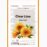 Тканевая маска с экстрактом календулы Consly &laquo;Увлажнение и защита&raquo;, 23 мл