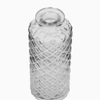 Ваза настольная стекло "Миниатюра" (набор 12 шт) 8-13 см, прозрачный