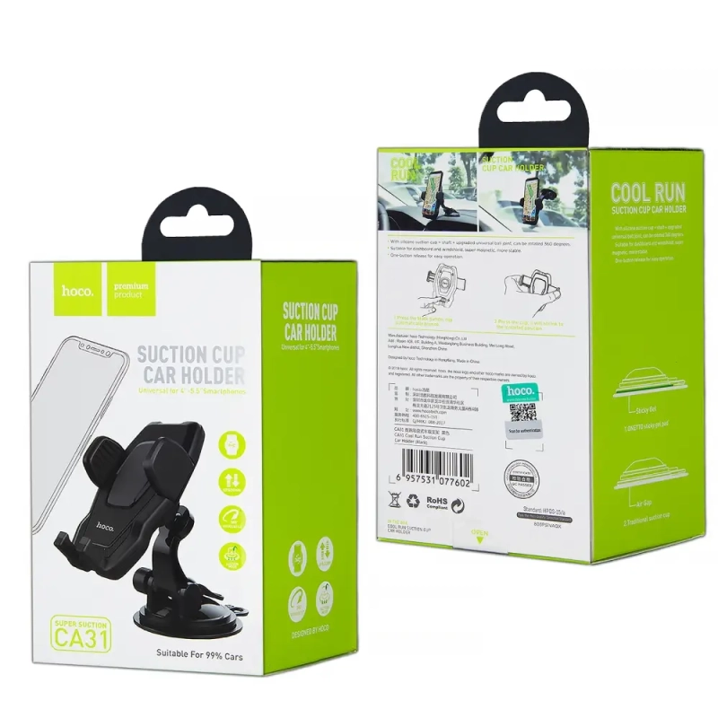 Автодержатель CA31 HOCO черный