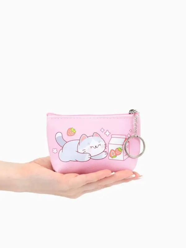 Кошелек дет 13-01-01 Июнь2513, 10,5*2,5*8 см, отд на молнии, микс