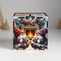 Копилка куб "Сказочного благополучия" 10х10х10 см Копилка куб "Сказочного благополучия" 10х10х10 см