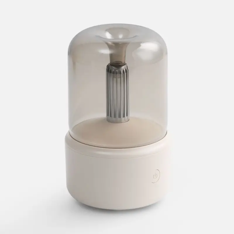 Увлажнитель-ароматизатор с подсветкой mistFlicker, молочно-белый