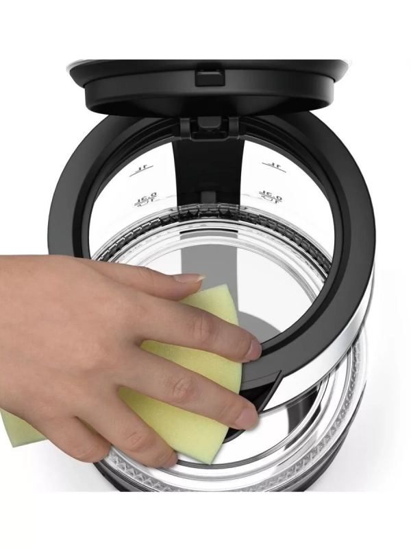 Электрический стеклянный чайник KI840830, 1,7 л, 2200 Вт