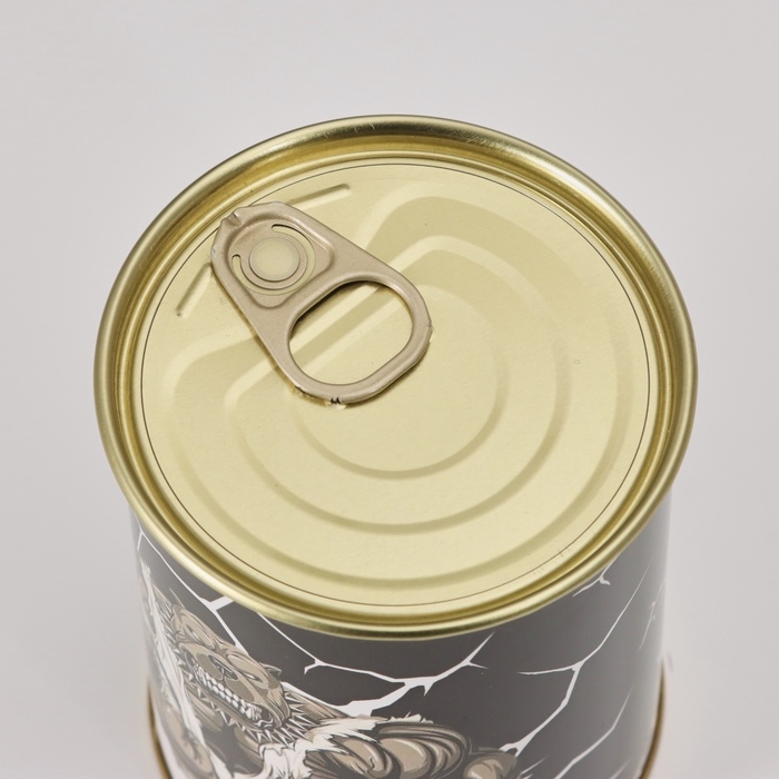 Подарочные носки в банке &laquo;Мужик всегда прав&raquo;, (внутри носки мужские, цвет чёрный)