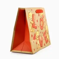 Пакет подарочный крафтовый &laquo;Любовь&raquo;, MS 18 х 10 х 23 см