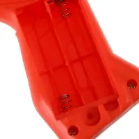 Генератор мыльных пузырей &laquo;Пистолет&raquo;, световые эффекты, работает от батареек, красный