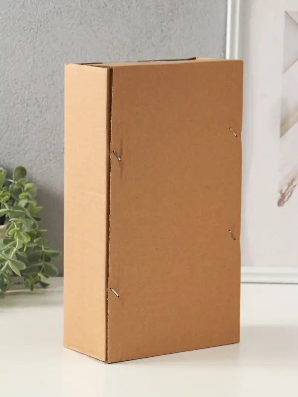 Сувенир керамика "Две птички на ветке" белый с золотом 7х15,5х29,5 см