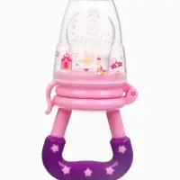 Ниблер для прикорма, с силиконовой сеточкой "Принцесса", цвет розовый