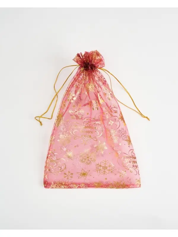 Мешочек подарочный органза &laquo;Волшебного Нового года!&raquo;, 20 &times; 30 см
