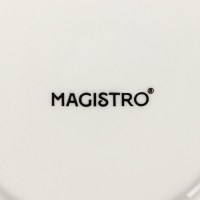 Чайник фарфоровый заварочный Magistro &laquo;Бланш&raquo;, 500 мл, цвет белый